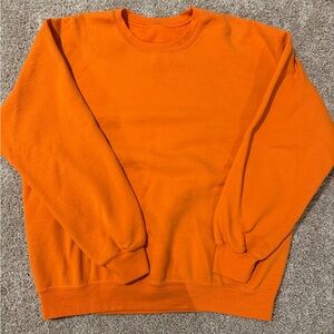 Men's Orange Sweater